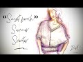 ВЯЖЕМ ЛЕТУЧУЮ МЫШЬ СПИЦАМИ 🦇🦇🦇 / ЧАСТЬ 1 / “SUNSET BEACH” SUMMER SWEATER