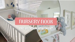 NURSERY TOUR| Preparing for Baby in One Bedroom Apartment