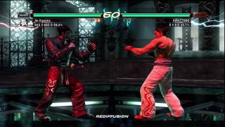 Tekken 6 online Jin (HAYATE-Sama-94) Master vs Kazuya (KIRA77680) 8th Kyu