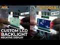 Tutorial Custom LCD Speedometer Menjadi Backlight/Negative Display