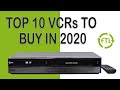 Top 10 best vcrs to buy in 2020  what vcr should i buy   vhs players  cassette recorders