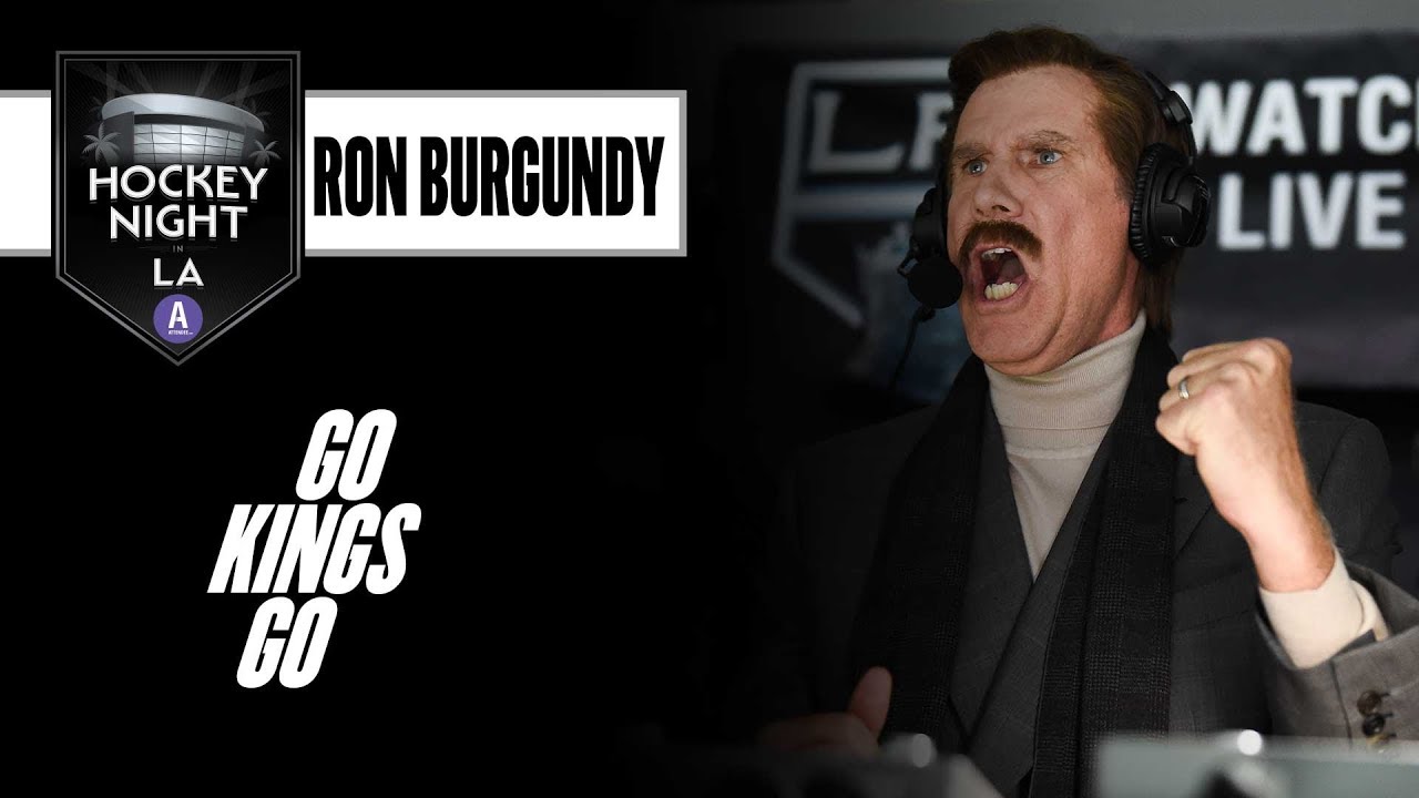 Ron Burgundy Starts Go Kings Go Chant 