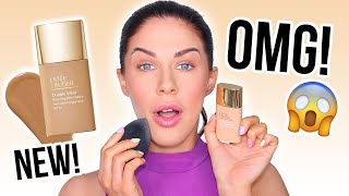 NEW VS OLD ESTEE LAUDER DOUBLE WEAR FOUNDATION + WEAR TEST *oily skin* | MagdalineJanet