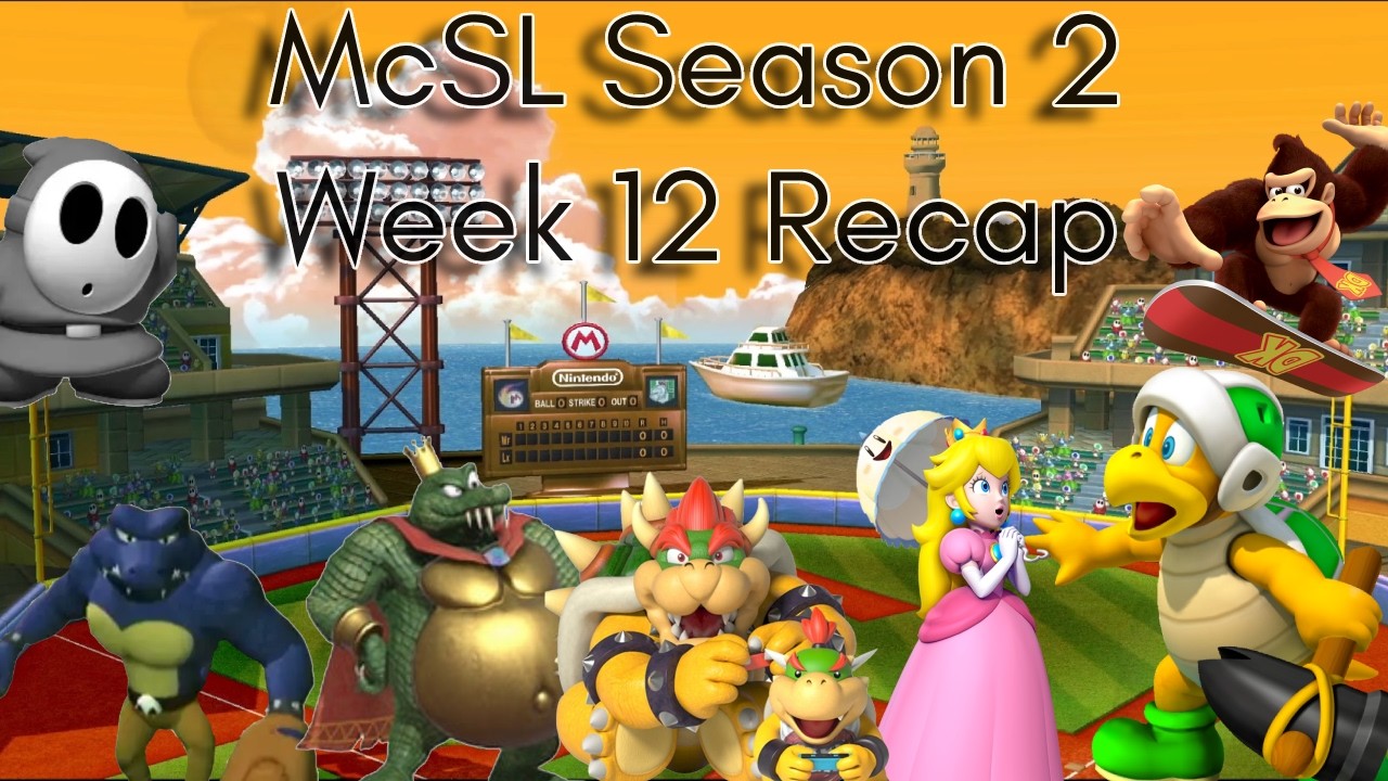 Week 12 Recap