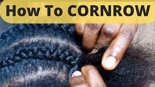 How To Cornrow Your Hair For Beginners | A StepByStep Guide | Cornrow Your Own Hair
