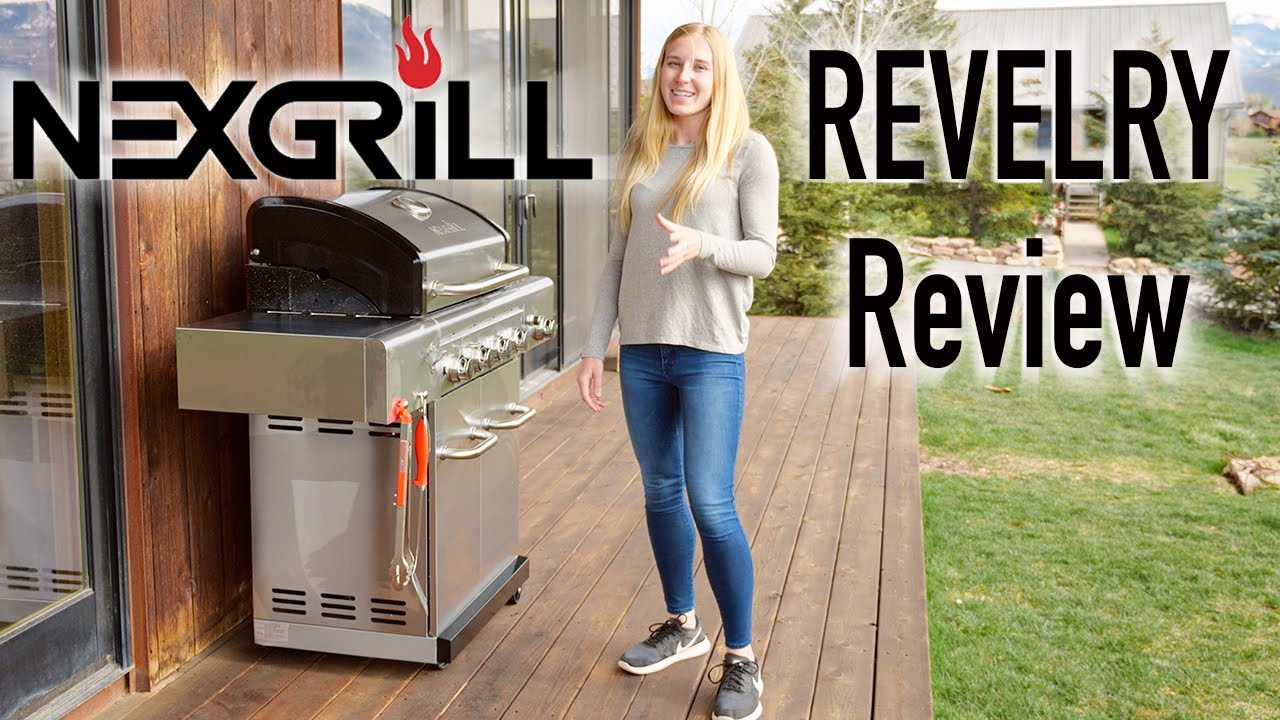 Ashley Reviews The Nexgrill Revelry 4Burner with BuiltIn Smoker Box