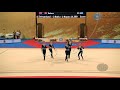 Ukraine (UKR) - 2018 Rhythmic Worlds, Sofia (BUL) - Qualifications 5 Hoops