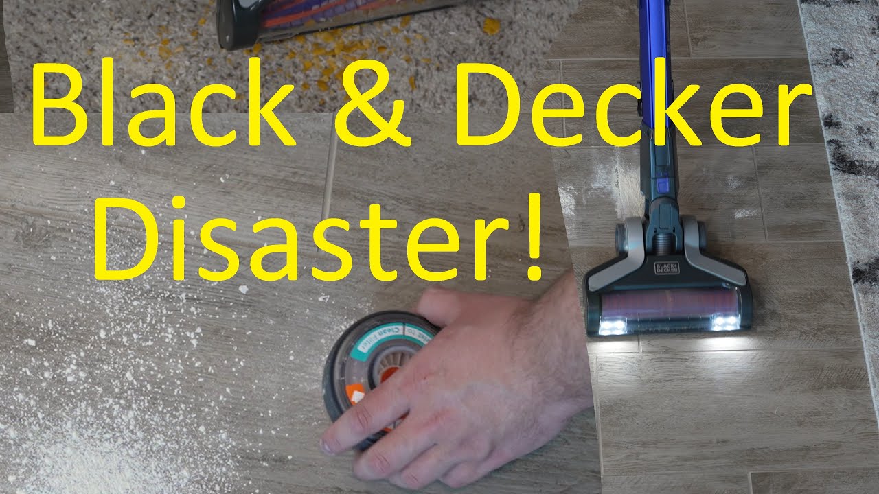 Black & Decker Cordless Sweeper Vacuum - Unboxing and Review 