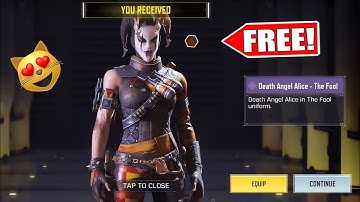 😍Free Death Angel Alice The Fool Redeem Code