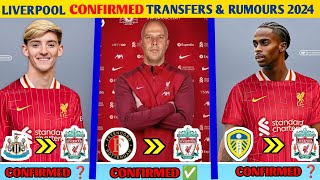 🚨 ARNE SLOT LIVERPOOL FIRST SIGNINGS ✅💥 LIVERPOOL TRANSFERS SUMMER 2024 | Ft Gordon, Bakayoko, Pacho