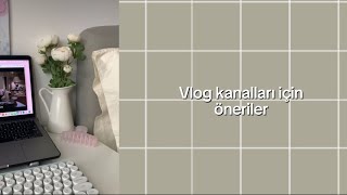 Vlog kanalları için öneriler /yeşil ekran /pp / banner / isim önerileri / 🫶🏻💗 #keşfet #keşfet