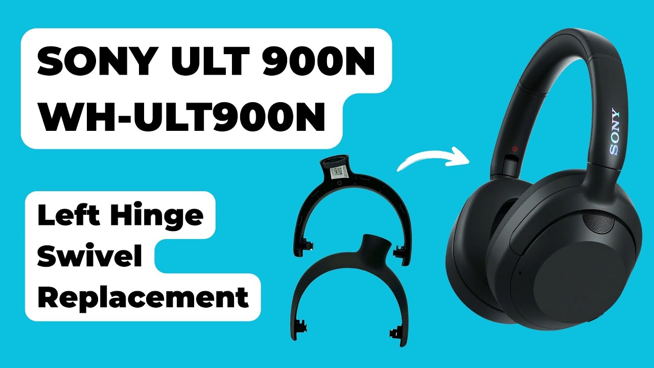 Sony ULT WEAR 900N WH-ULT900N Headphones Arm Hanger Hinge Swivel
