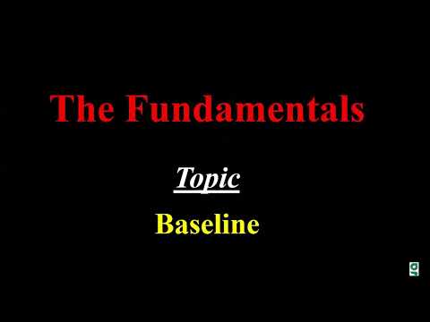 The Fundamentals P6 13   Baseline