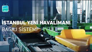 İstanbul Yeni Havalimanı Bagaj Sistemi İstanbul New Airport Baggage Handling System Resimi