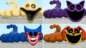 I FOUND HUNGRY POPPY PLAYTIME CATNAP , DOGDAY & HUGGY WUGGY WORM In Garry