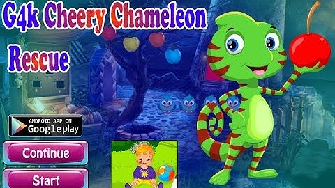G4K Cheery Chameleon Rescue Walkthrough [Games4King]