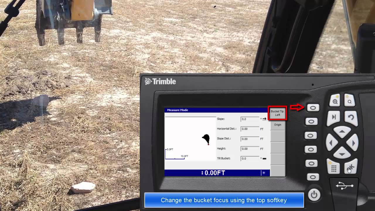 Trimble GCSFlex Using Measure Mode YouTube