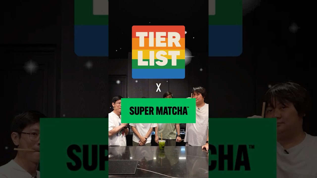 Tier List มัทฉะจากร้าน Super Matcha 🍵 #เสือร้องไห้ #TigerShorts #Shorts #มัทฉะ #ชาเขียว