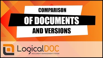 Compare two documents in LogicalDOC