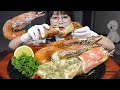 대왕새우튀김 버터구이 먹방🦐 Giant fried Shrimp &amp; Garlic Butter Shrimp Mukbang ASMR