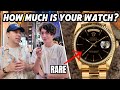 The most expensive watch collection on our channel! - Tokyo Street Interviews