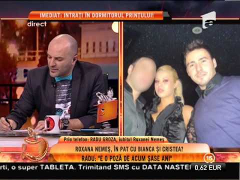 Radu Groza Iubitul Roxanei Nemes Poza In Care Apare Cristea