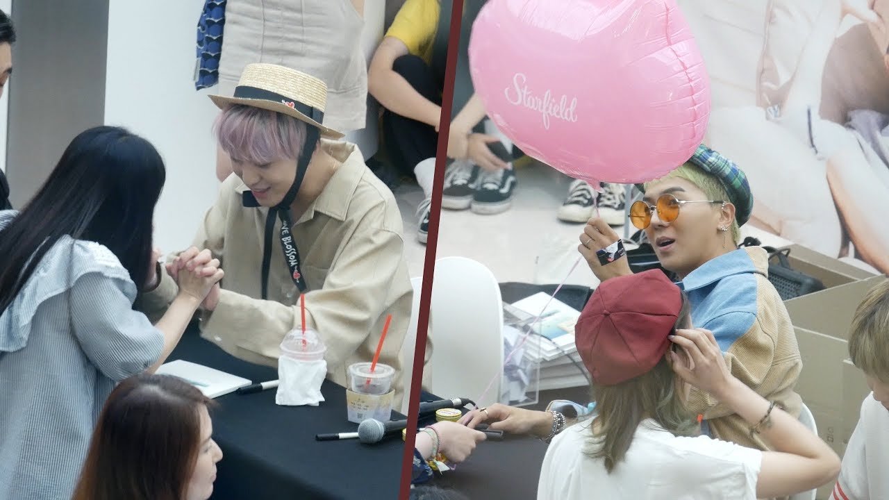 위너 WINNER _ 강승윤, 송민호 SeungYoon, MinHo fancam 02_ 팬싸인회 _ 코엑스 라이브프라자