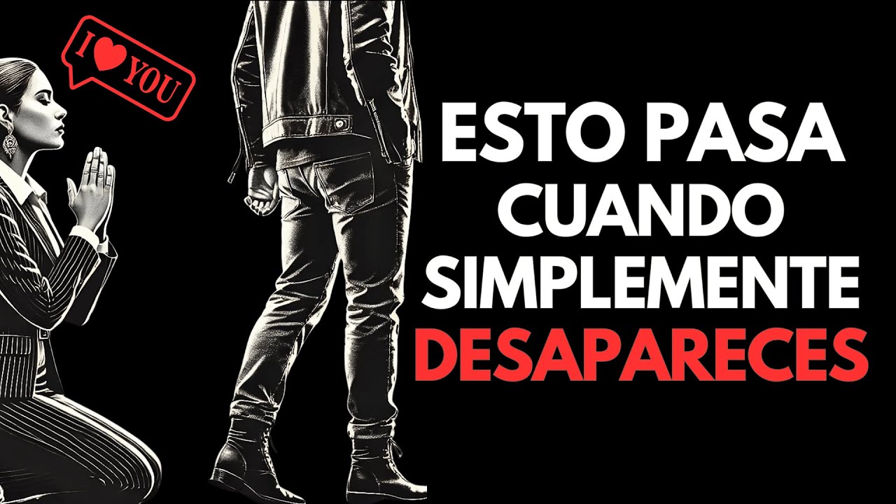 10 Cosas Que Sienten Cuando Simplemente DESAPARECES | ESTOICISMO