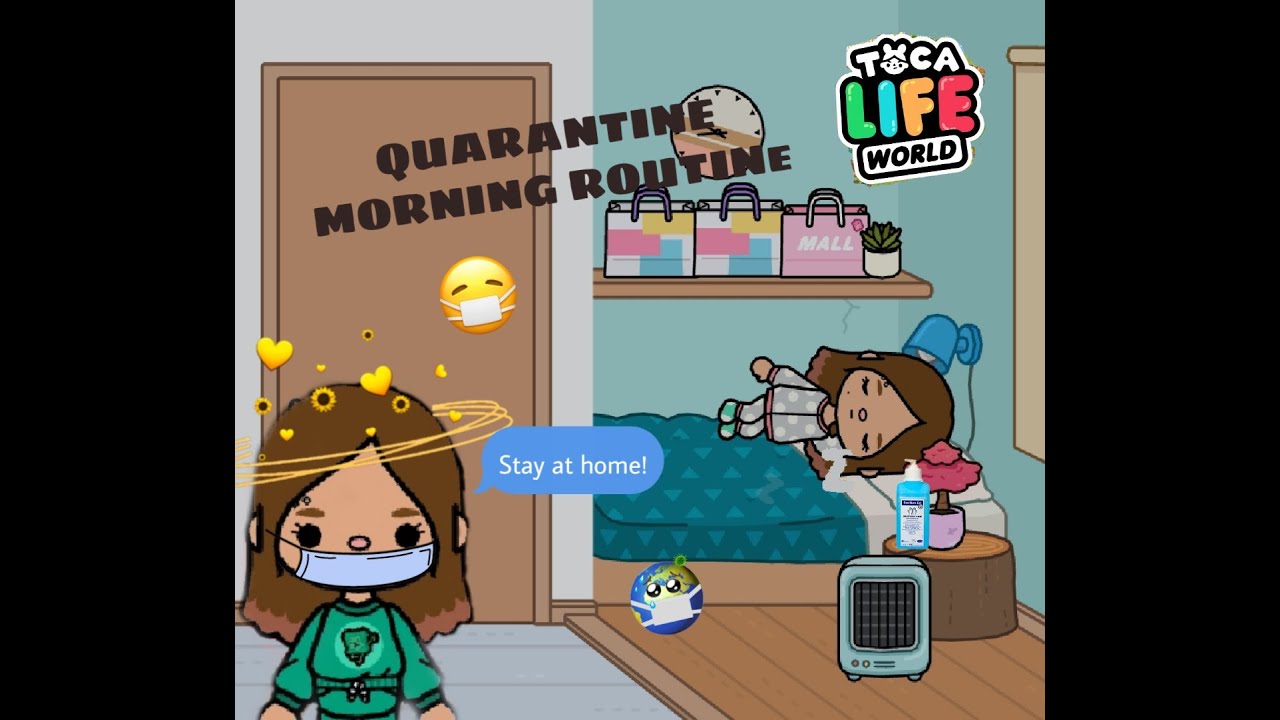 QUARANTINE MORNING ROUTINE | TOCA LIFE WORLD - YouTube