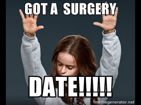 Image result for surgery date