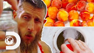 Josh Owens Gets EXPENSIVE Mountain Water For The Peach Moonshine! | Moonshiners