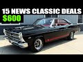 15 Cheap classic cars for sale by owner