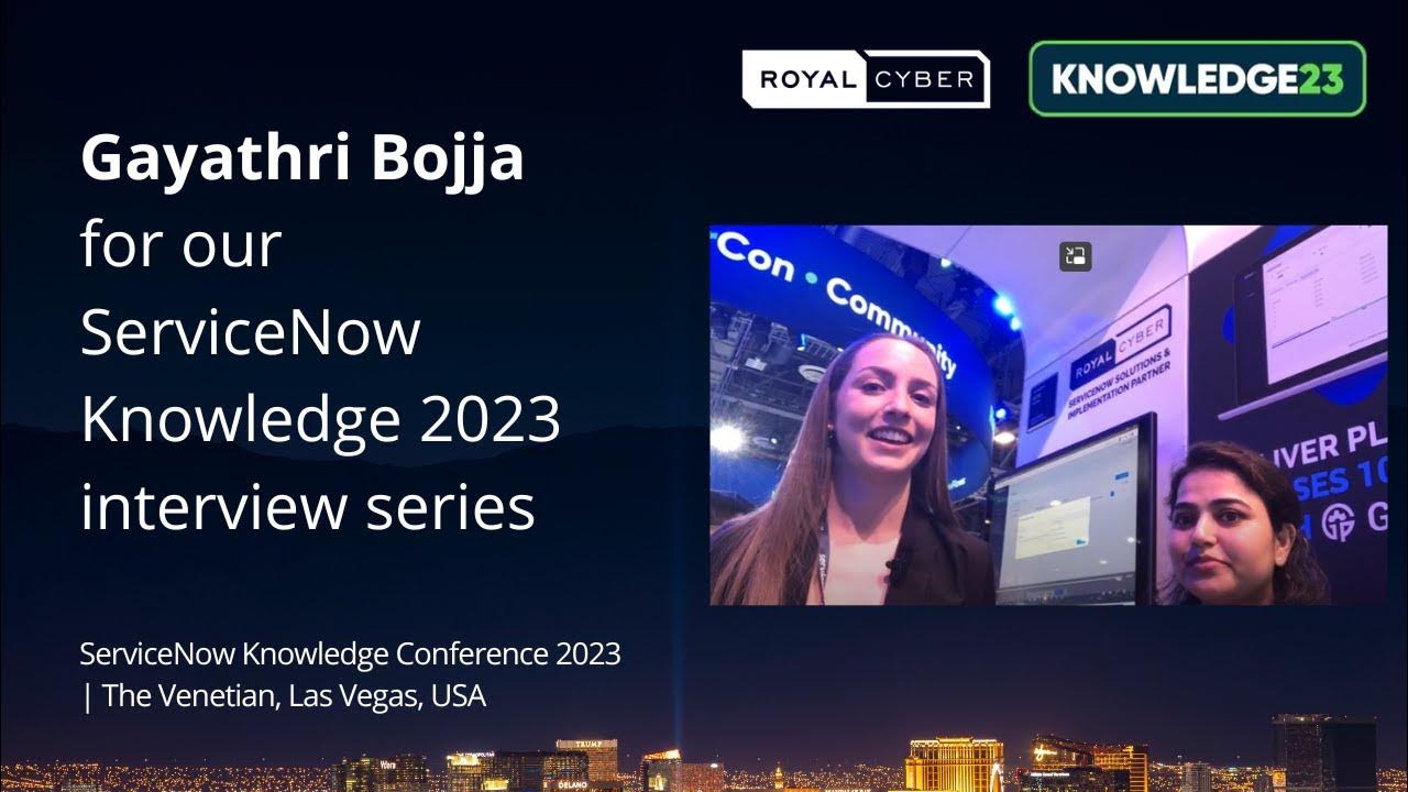 ServiceNow Knowledge Conference 2023 YouTube