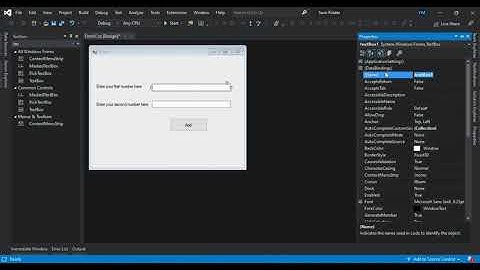 How to add two numbers in C#