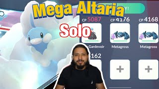Mega Altaria Raid Solo! Pokemon GO