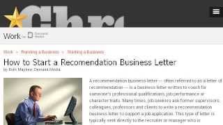 How To Cite An Attachment In A Business Letter