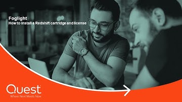 Foglight - How to add a new Amazon Redshift license and cartridge