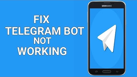 How to Fix Telegram Bot Not Working (2025)