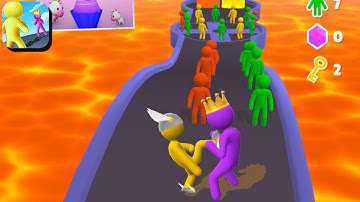 Gaint Rush Gameplay Walkthrough Part - 61 (iOS,Android) New Hat & Kicks Boss Fight