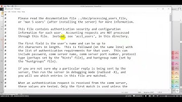 Huawei Basic Config Series - Part 2.1-Install FreeRadius