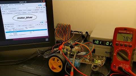 DiffBot #7 motor driver node