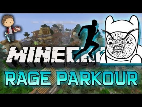 Minecraft: ULTIMATE RAGE Parkour Racing w/Mitch & Friends! - Minecraft: ULTIMATE RAGE Parkour Racing w/Mitch & Friends!