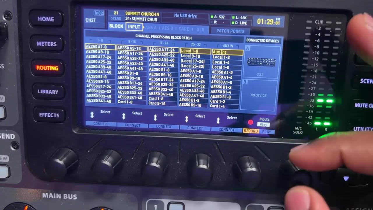 How to route Waves SuperRack Performer to X32 - YouTube