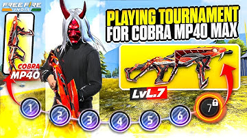 Playing Tournament For Cobra Mp40 Max 🤩 | Solo Tournament Gameplay 🔥 | Ep-1