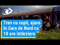 Tren cu copii care se întorceau de la mare, blocat în câmp, peste nouă ore: Copiii nu mai au apă, mâ