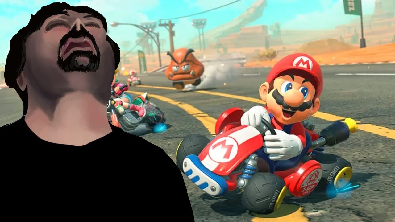 DSP Mario Kart gameplay BACKFIRES in his face - YouTube