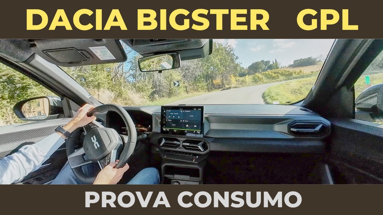 DACIA BIGSTER GPL | prova consumo