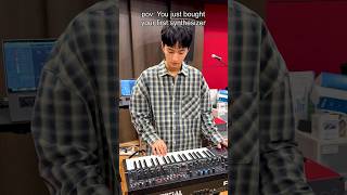 pov: You just bought your first synthesizer 🎹💜