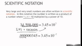 52.1 Scientific Notation (4.1)