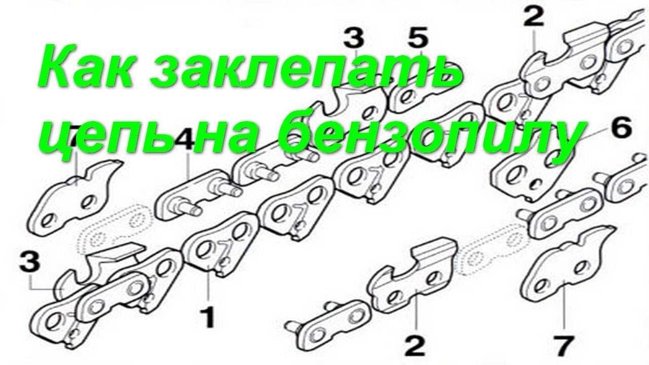 Как укоротить цепь на бензопиле